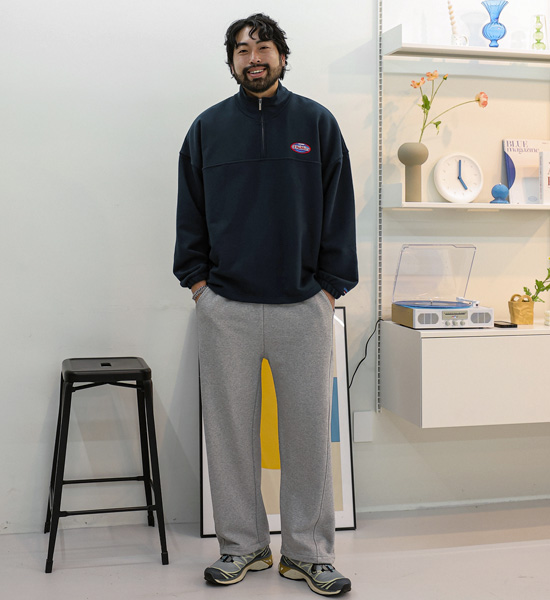 (L-6XL)<BR>란드레 セミワイドフィット バンディングパンツ