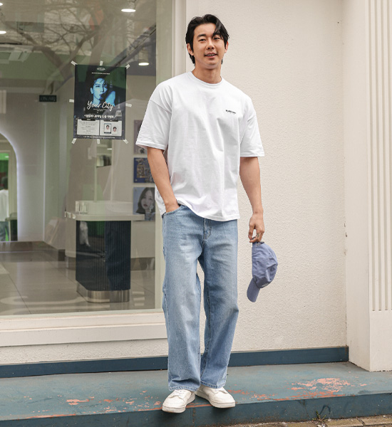 (L-5XL)<BR>하마르 半そでティー