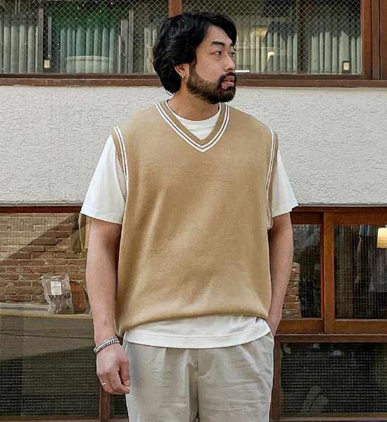 (L-6XL)<BR>오일러 ニットベスト