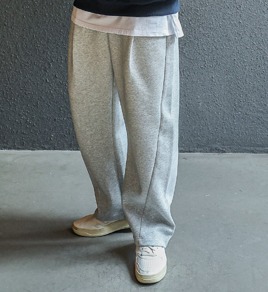 (M-6XL)<BR>올드루 セミワイドフィット バンディングパンツ <br><font color="#098a09"><B>長さを選択 (基本的な,ロング+8cm)</B></font>