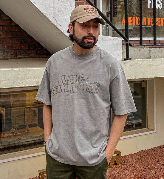 (L-5XL)<br>보비타 顔料 半そでティー F58