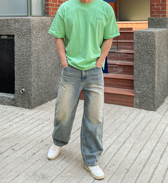 (L-5XL)<BR>스트릿베어 半そでティー