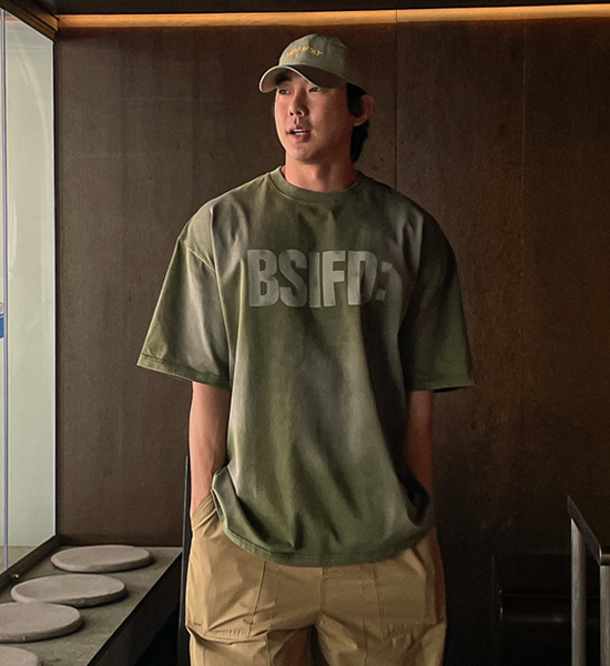(M-6XL)<BR>모트빌 顔料 半そでティー 24324