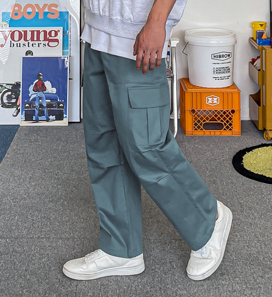 (XL-6XL)<BR>퍼듀카 セミワイドフィット バンディングパンツ<br><font color="#224f20"><B>*長さを選択 (基本的な,ロング+10cm)</B></font>
