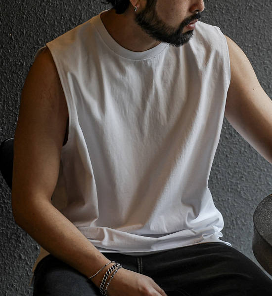 (L-5XL)<BR>카이노 レイヤード 袖なし<BR><font color="#224f20"><b>*長さを選択 (基本的な,+4CM,+8CM)</b></font>