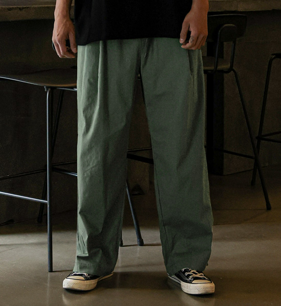 (L-4XL)<br>로즈호 セミワイドフィット リネン バンディングパンツ <br><font color="#098a09"><B>長さを選択 (基本的な,ロング+8cm)</B></font>