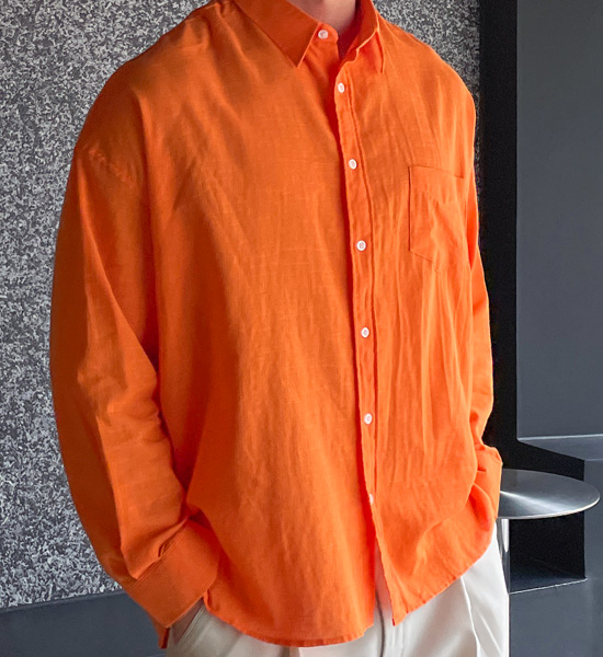 (XL-6XL)<BR>돈드바 リネンのシャツ