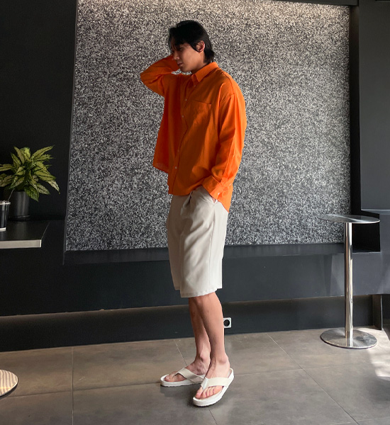 (XL-6XL)<BR>돈드바 リネンのシャツ