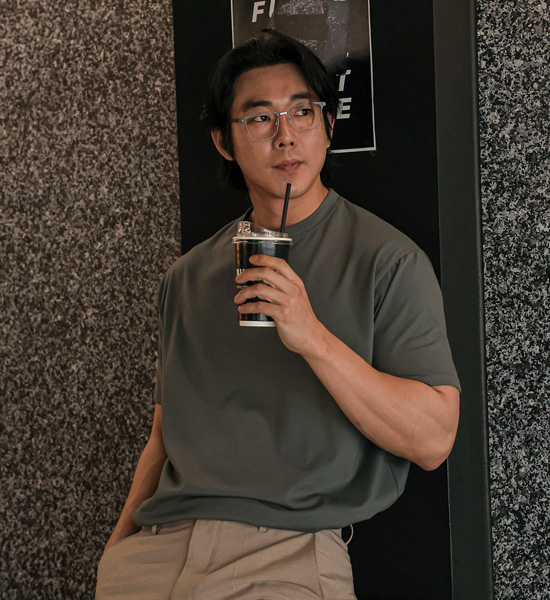 (M-6XL)<br>크란부르 冷却 半そでティー <br><font color="#072c81"><B>【 W.DNA 】</B></font><br><font color="#098a09"><B>기장선택 (基本的な,ロング+6cm)</B></font>