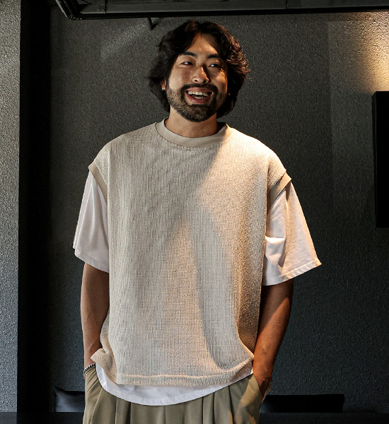 (XL-4XL)<BR>파차버 ニットベスト