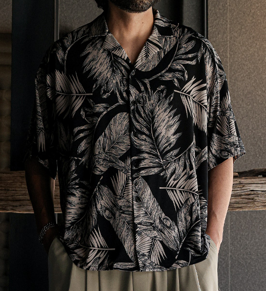 (XL-6XL)<BR>루하니 半袖シャツ