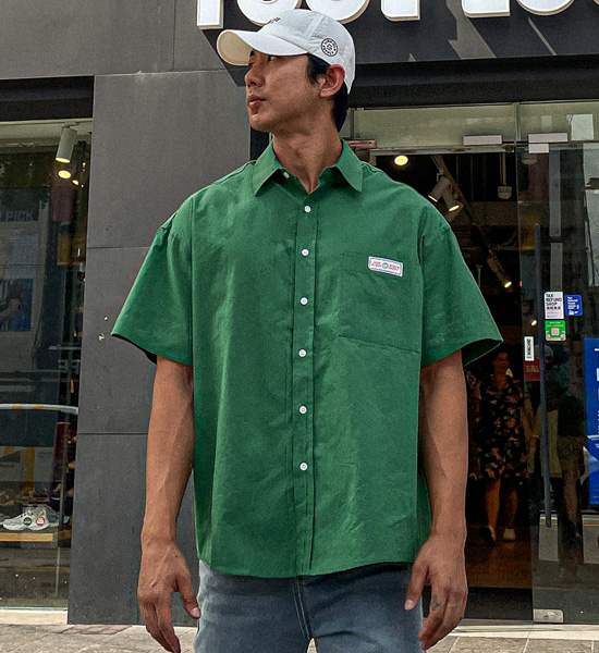 (XL-6XL)<BR>무하스 半袖シャツ