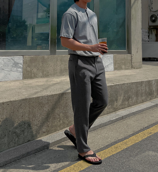 (M-6XL)<br>자오티 スリムフィット マジック·バンディング スレックス S102<br><font color="#224f20"><B>*長さを選択 (基本的な,ロング+10cm)</B></font>