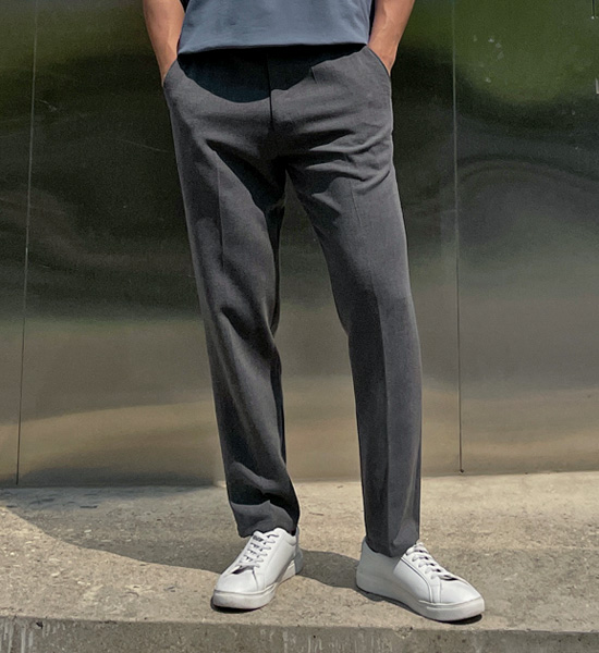(M-6XL)<br>자오티 スリムフィット マジック·バンディング スレックス S102<br><font color="#224f20"><B>*長さを選択 (基本的な,ロング+10cm)</B></font>