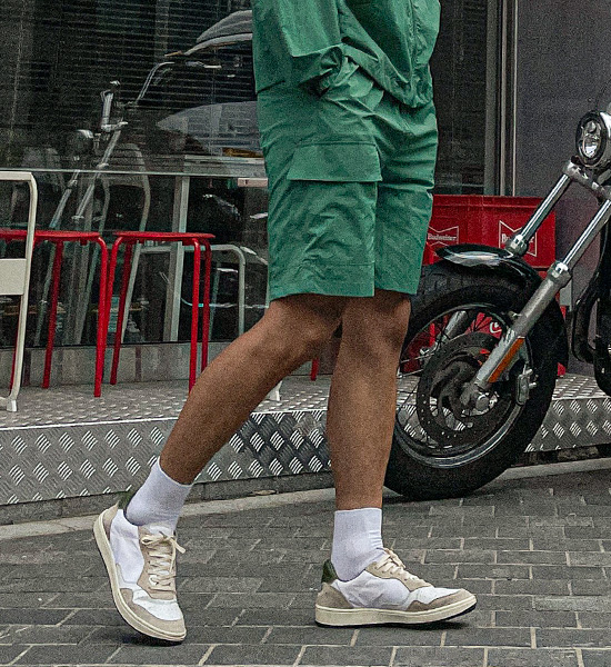 (M-6XL)<BR>스토지 ナイロン カーゴバンディングショートパンツ 82301