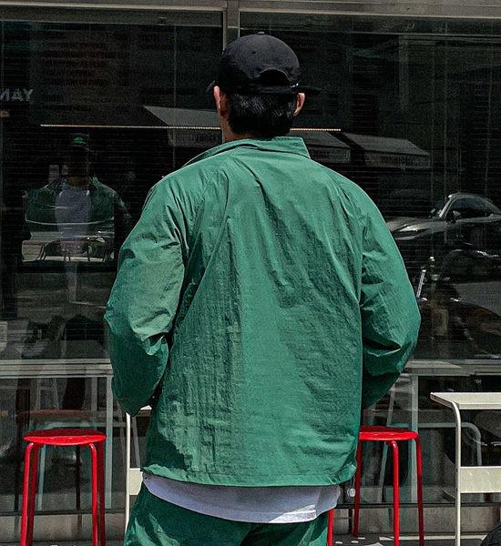 (M-6XL)<BR>코로트 ナイロンジップアップ 82301