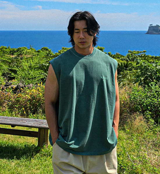 (XL-6XL)<BR>필리포 顔料 袖なし