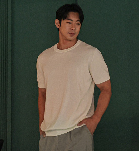 (L-5XL)<br>라토단 半袖のニット DT23113<BR><B><FONT COLOR="#ff4800">[追加割引]</FONT></B>