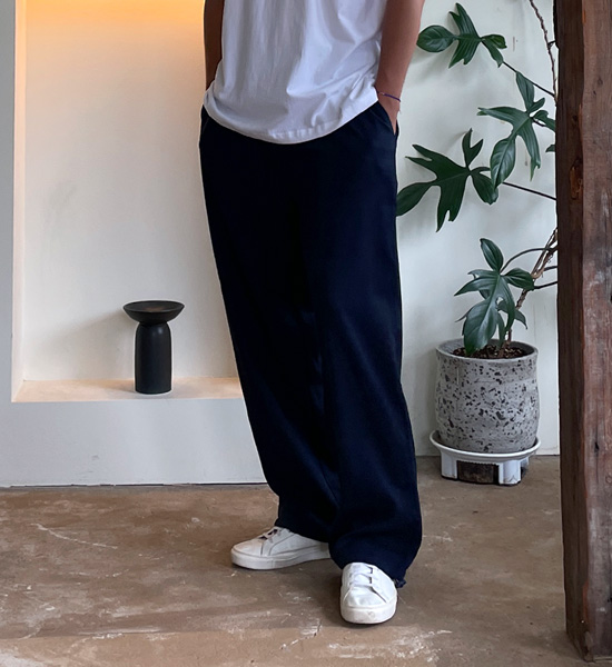 (XL-6XL)<BR>키쏘 リネンバンディングパンツ