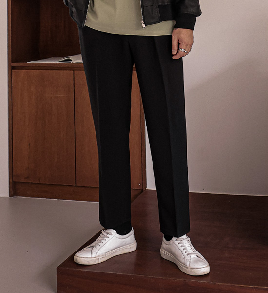 (S-2XL)<br>인베스트 バンディングスラックス <br><font color="#098a09"><B>長さを選択 (基本的な,ロング+10cm)</B></font>