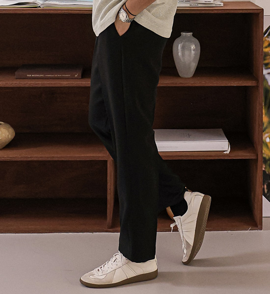 (S-2XL)<br>인베스트 バンディングスラックス <br><font color="#098a09"><B>長さを選択 (基本的な,ロング+10cm)</B></font>