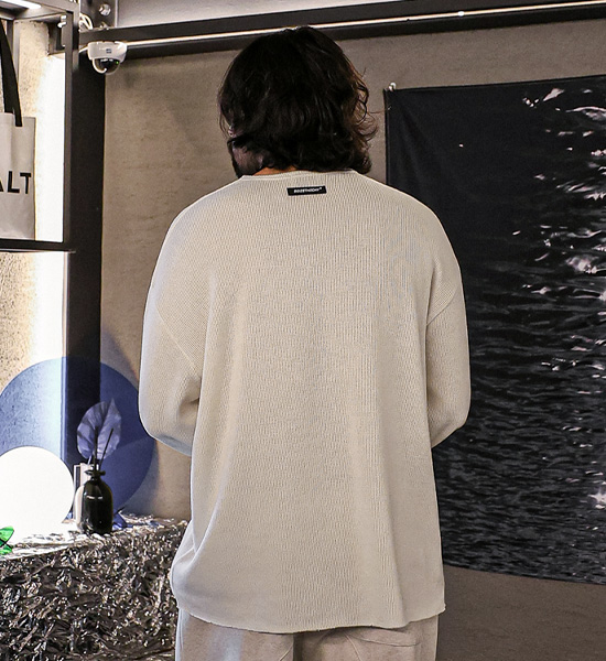 (L-5XL)<BR>시즈테잎 ニット