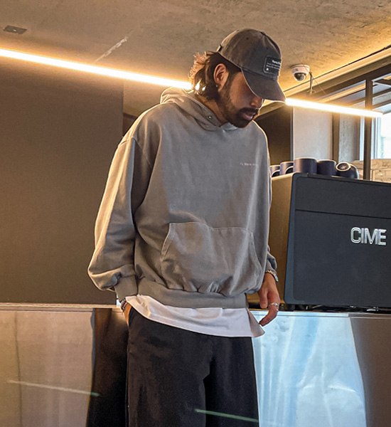 (XL-6XL)<BR>어나더문 顔料 フードティーシャツ