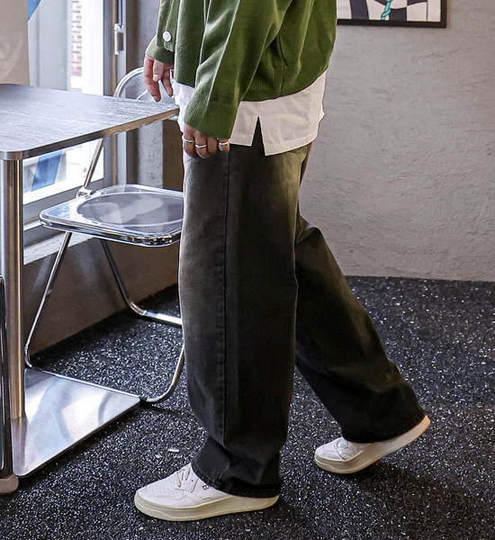 (S-6XL)<br>랑가타 セミワイドフィット デニムパンツ 210<br><font color="#098a09"><B>長さを選択 (基本的な,ロング+8cm)</B></font>