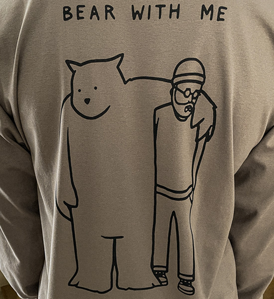 (XL-5XL)<br>푸라미야 長袖Tシャツ