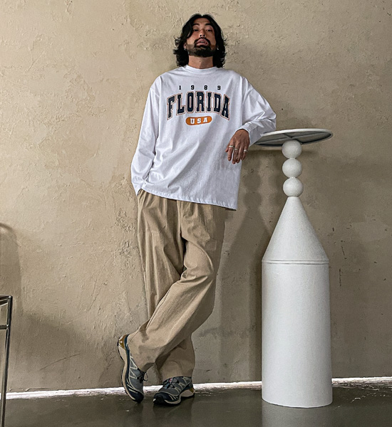 (XL-6XL)<BR>파타리 長袖Tシャツ