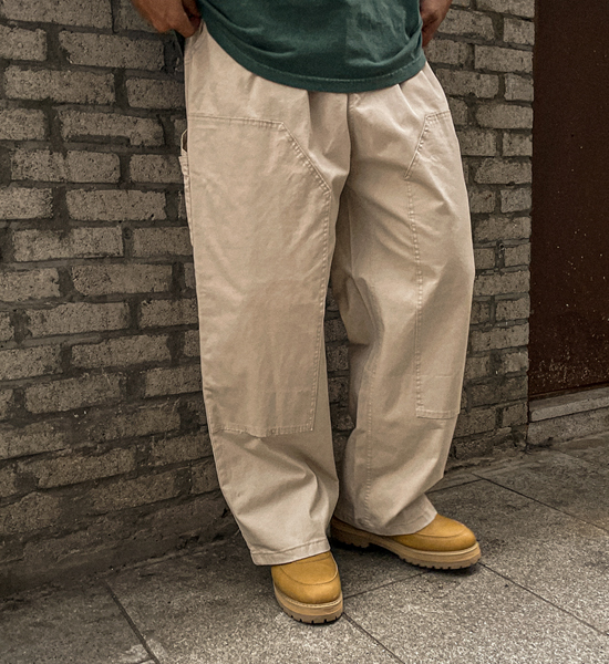 (L-4XL)<BR>아치호 セミワイドフィット バンディングパンツ