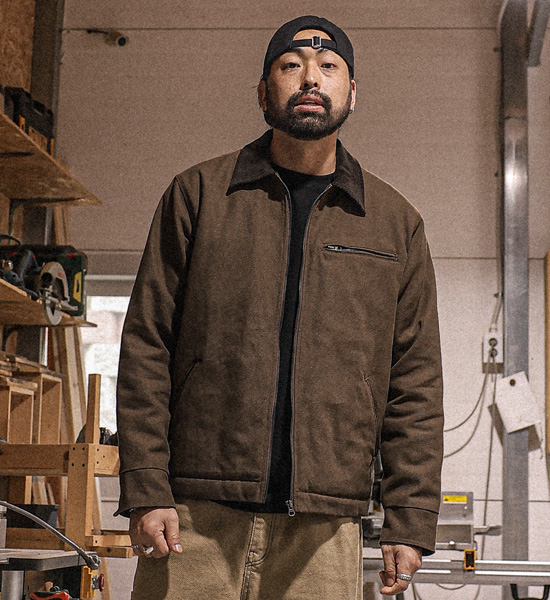 (L-6XL)<br>바도더 作業ジャケット J001