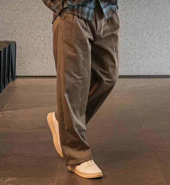 (M-5XL)<BR>타만루 セミワイドフィット バンディングパンツ S71