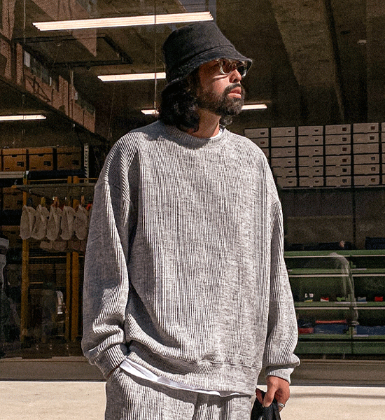 (XL-6XL)<br>파타저 リブ付きスウェットシャツ T008<BR><B><FONT COLOR="#ff4800">[追加割引]</FONT></B>
