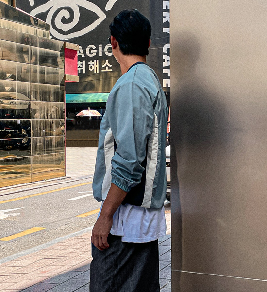 (XL-4XL)<BR>스코비 ナイロン 長袖Tシャツ