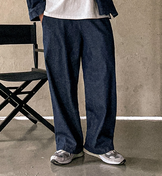(XL-4XL)<br>마사티카 セミワイドフィット デニムバンディングパンツ