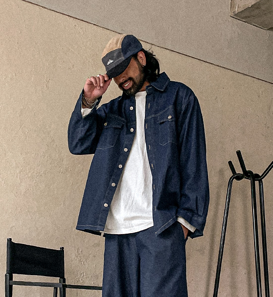(XL-5XL)<br>샤루디 デニムシャツ&ジャケット