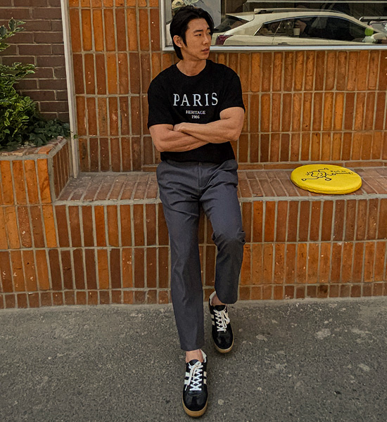 (L-5XL)<BR>수프리드 バックバンディングスラックス(スリムフィット/標準フィット)<br><font color="#098a09"><B>長さを選択 (基本的な,ロング+8cm)</B></font><BR><B><FONT COLOR="#ff4800">[追加割引]</FONT></B>
