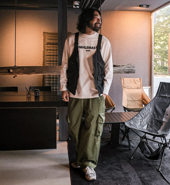 (L-5XL)<br>모티바 가방변형 ベスト