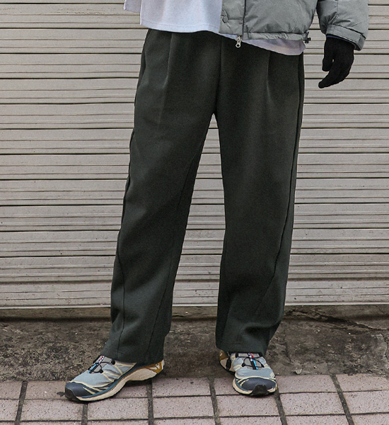 (M-6XL)<BR>올드루 セミワイドフィット バンディングパンツ <br><font color="#098a09"><B>長さを選択 (基本的な,ロング+8cm)</B></font>