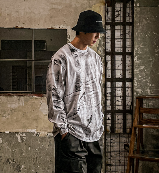 (XL-6XL)<BR>피프라쿠 長袖Tシャツ