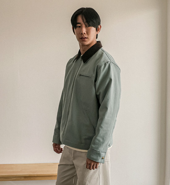 (L-6XL)<br>바도더 作業ジャケット J001