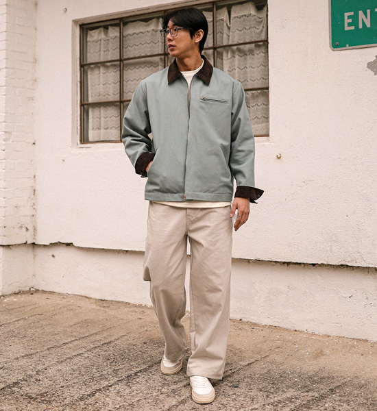 (L-6XL)<br>바도더 作業ジャケット J001