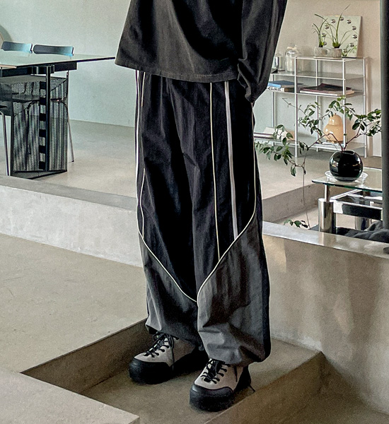 (XL-6XL)<BR>샤로다 セミワイドフィット バンディングパンツ