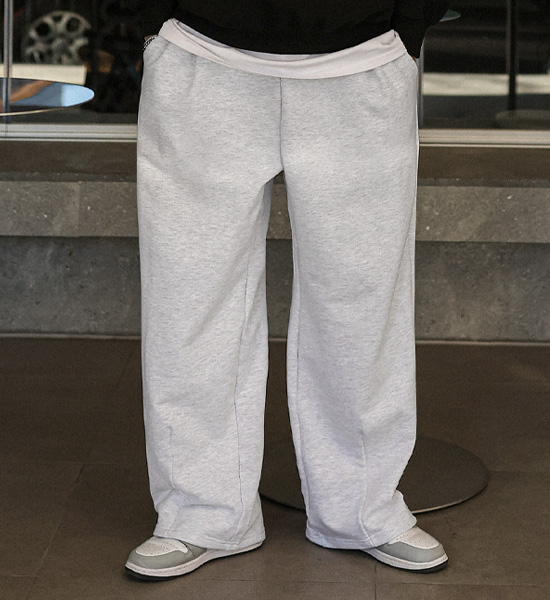 (L-4XL)<BR>카나드타 セミワイドフィット バンディングパンツ 16