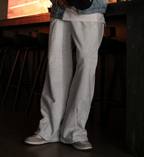 (L-4XL)<BR>카나드타 セミワイドフィット バンディングパンツ 16