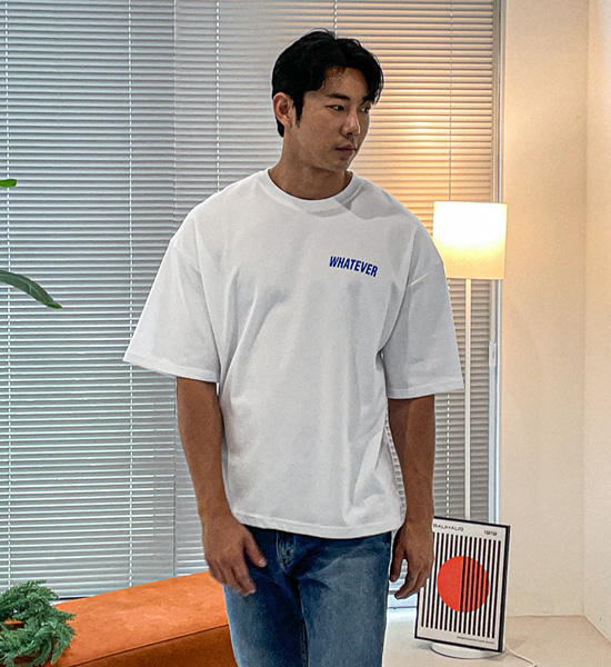 (L-5XL)<BR>모바차 半そでティー