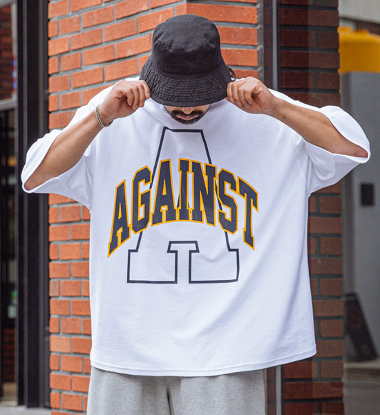(XL~6XL)<br>리버스에이 半そでティー