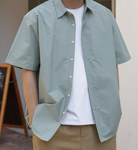 (L-5XL)<BR>파사비 半袖シャツ 614