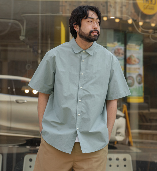 (L-5XL)<BR>파사비 半袖シャツ 614
